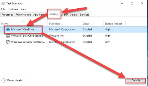 Tối ưu hóa win 10 bằng cách tắt các chương trình khởi động cùng Windows 10b